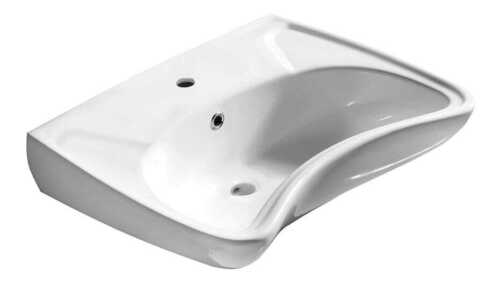 BAGNO PER UTENTI DISABILI 59X45,5CM + viti, miscelatore lavabo con - Foto 3 di 12
