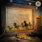 North Dakota State Map Art Print  Horse Riding Artwork Rodeo Western Wall Decor