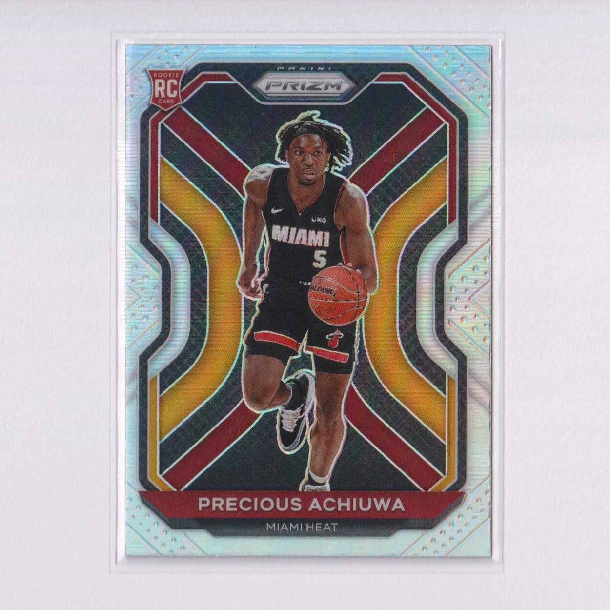 2020-21 Panini Prizm Silver Prizms #294 Precious Achiuwa RC Rookie