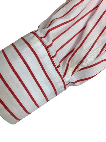 Burberrys of London Größe 16 x 35 rot gestreift langärmeliges Kleid mit Kragen - Bild 8 von 12