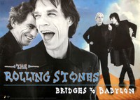 The Rolling Stones - Bridges To Babylon, 1997 | Konzertplakat | Poster
