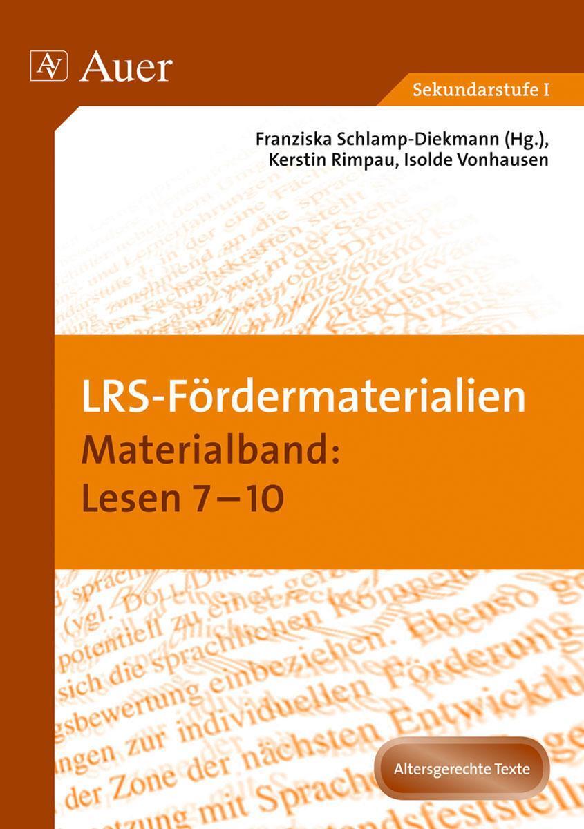 Thumbnail - Lrs-fördermaterialien 4 Franziska Schlamp-diekmann
