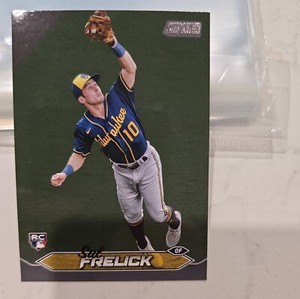 2024 Topps Stadium Club - Black Foil #183 Sal Frelick (RC)V - Milwaukee Brewers