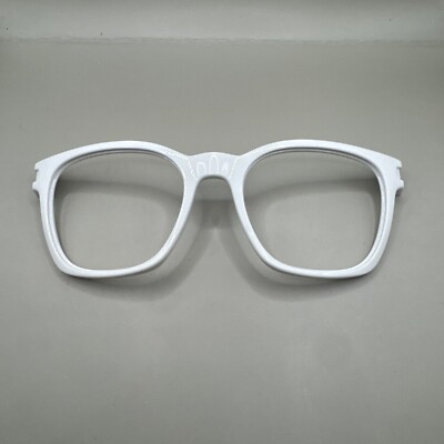Oakley Garage Rock Polished White OEM Front Frame