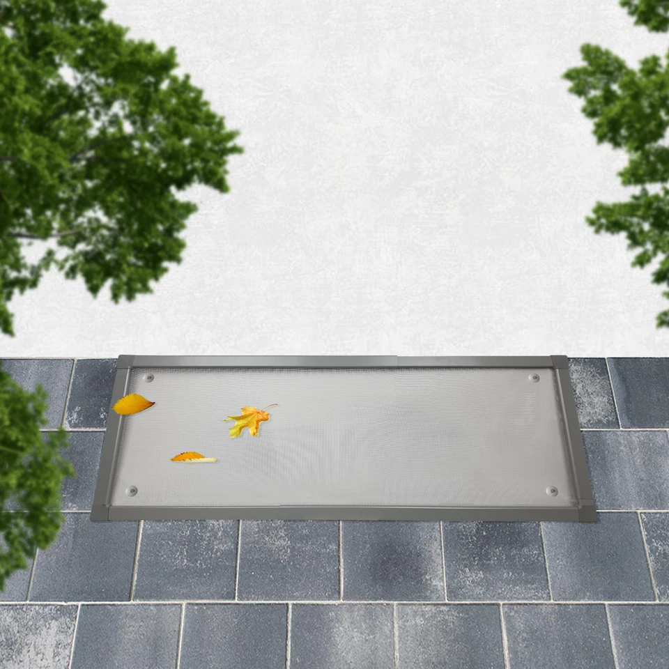 Teleskop Lichtschachtabdeckung – Schutz vor Schmutz & Insekten, flexibel & robus - Bild 2 von 4