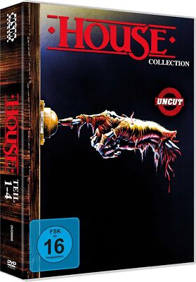 House Collection - Teil 1-4 (Uncut) - DVD / Blu-ray / 4k UHD - *NEU*