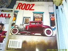 OL' SKOOL  RODZ  magazine  #107  aug / sept  2021  Kustoms , GASSERS ,    D-7