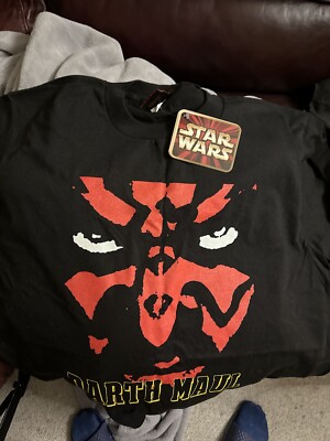 Vintage 90s NOS NWT New Star Wars Episode 1 Darth Maul Phantom