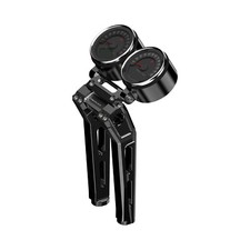 10 Handlebar Risers Clamp with Gauge Housing ...