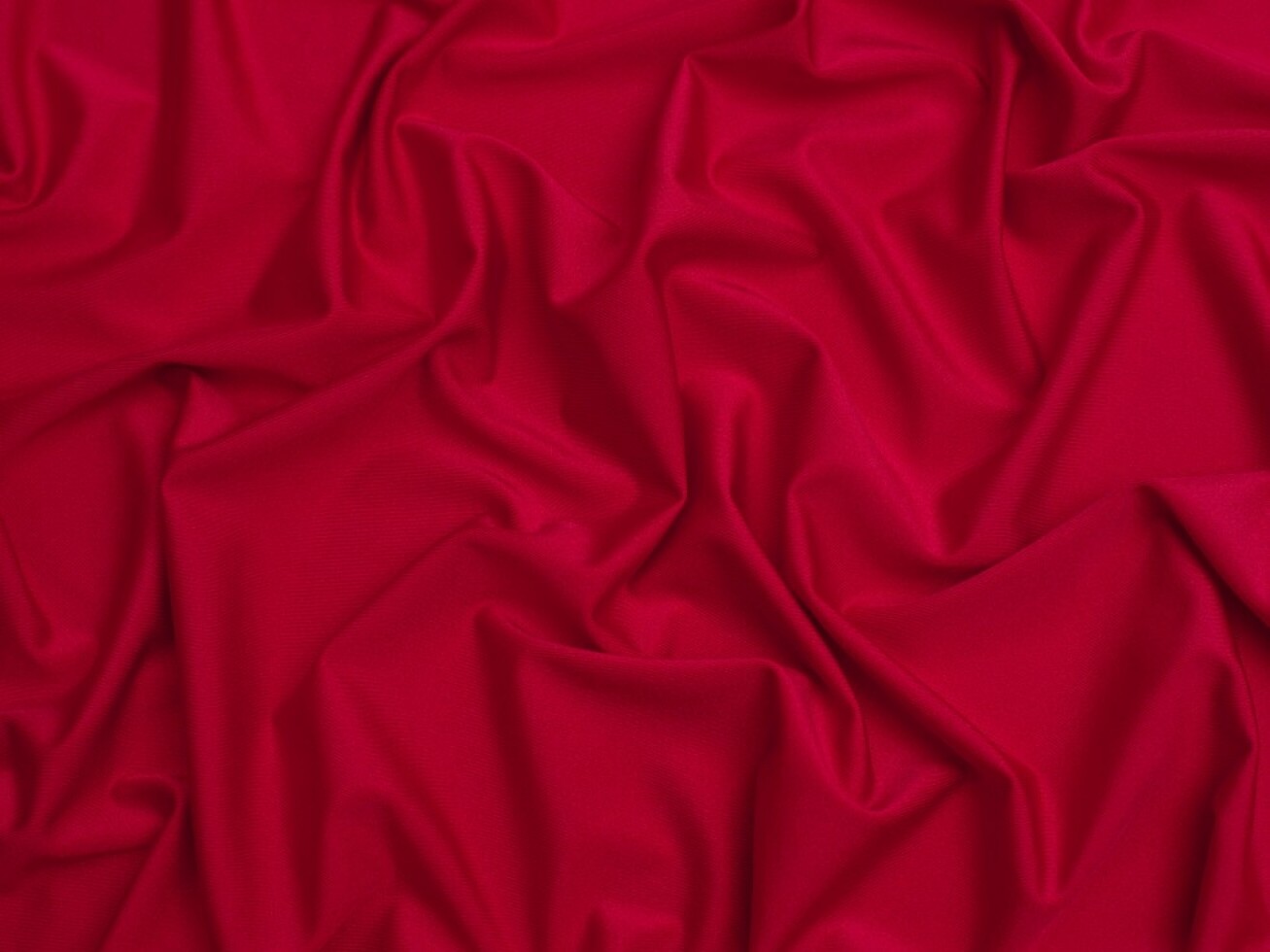 Minerva Chlorine Resistant Swimwear Lycra Stretch Knit Fabric Red - per metre