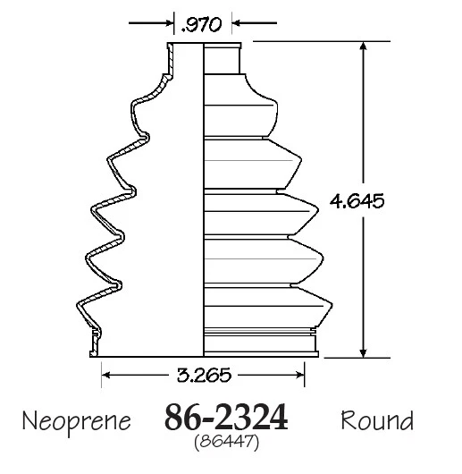 Bota de eje CV interior y exterior para Volvo C30 2010-2013 Foto 4 de 4