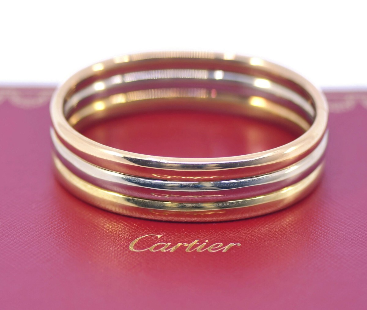 Cartier Trinity 18K Tri Gold Bracelet