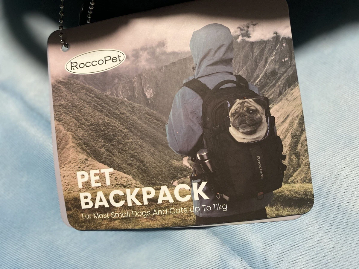 ROCCOPET Dog Carrier Backpack for Small Dogs