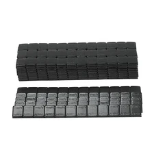 1BOX 1/4 OZ BLACK WHEEL WEIGHTS STICK-ON ADHESIVE TAPE LEAD-FREE 360PCS