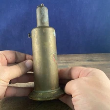 Vintage Lenk Brass Mouth Blow Torch Untested 