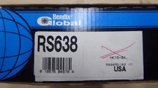 BRAND NEW BENDIX GLOBAL REAR BRAKE SHOES RS638 / 638 FITS VEHICLES  ON CHART 