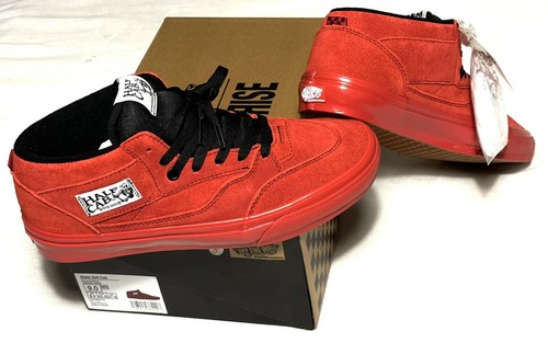 Vans Skate Half Cab Pro 92 x Uprise Chicago Skateboard Shoes Red Red Mens 9 - Picture 7 of 8