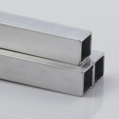 STAHL-SHOP24  Alu Quadratrohr Aluminium Quadrat Alu Rohr Vierkant Rohr Aluprofil