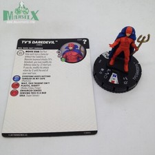 Heroclix Marvel What If set TV's Daredevil 034 Rare figure w/card 