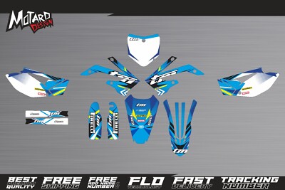 Graphics kit for TM Racing MX 85 2013-2017 2018 2019 2020 2021 2022 2023 Decals