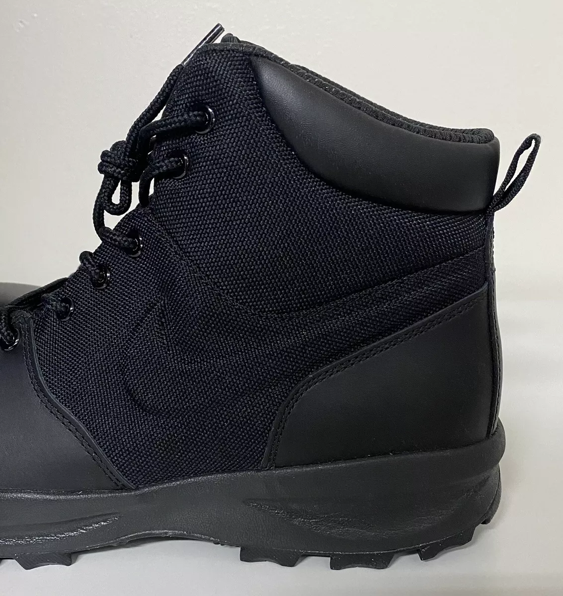 Nike acg manoa boots cheap black