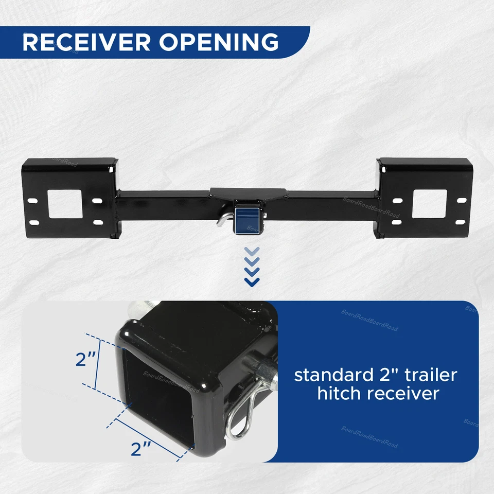 Front Mount Trailer Receiver Hitch Fit For 1999-2007 Ford F-250 F-350 #65022 Foto 4 de 4
