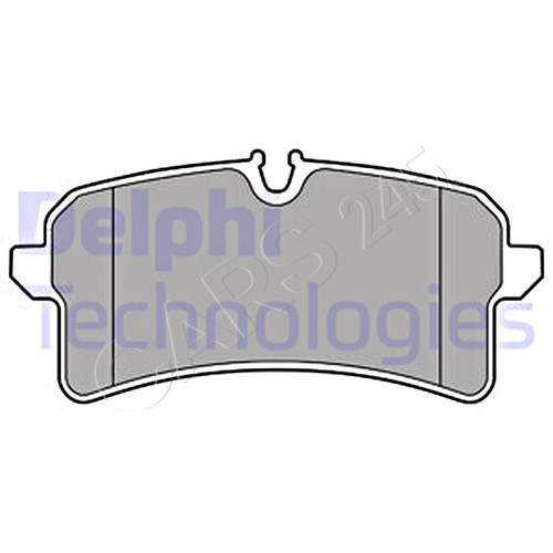 Disc Brake Pad Set DELPHI Fits AUDI A6 Avant A7 Sportback A8 4G 4H 4H0698451F - 第 1/1 張圖片