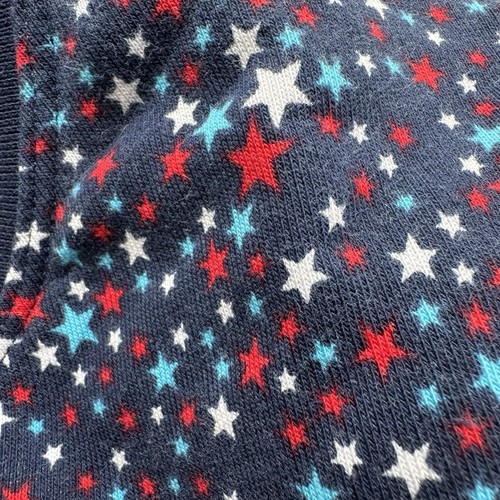 Lands End Serious Sweats Women’s Size Large 14-16 Pullover Sweatshirt Stars USA - 第 4/11 張圖片
