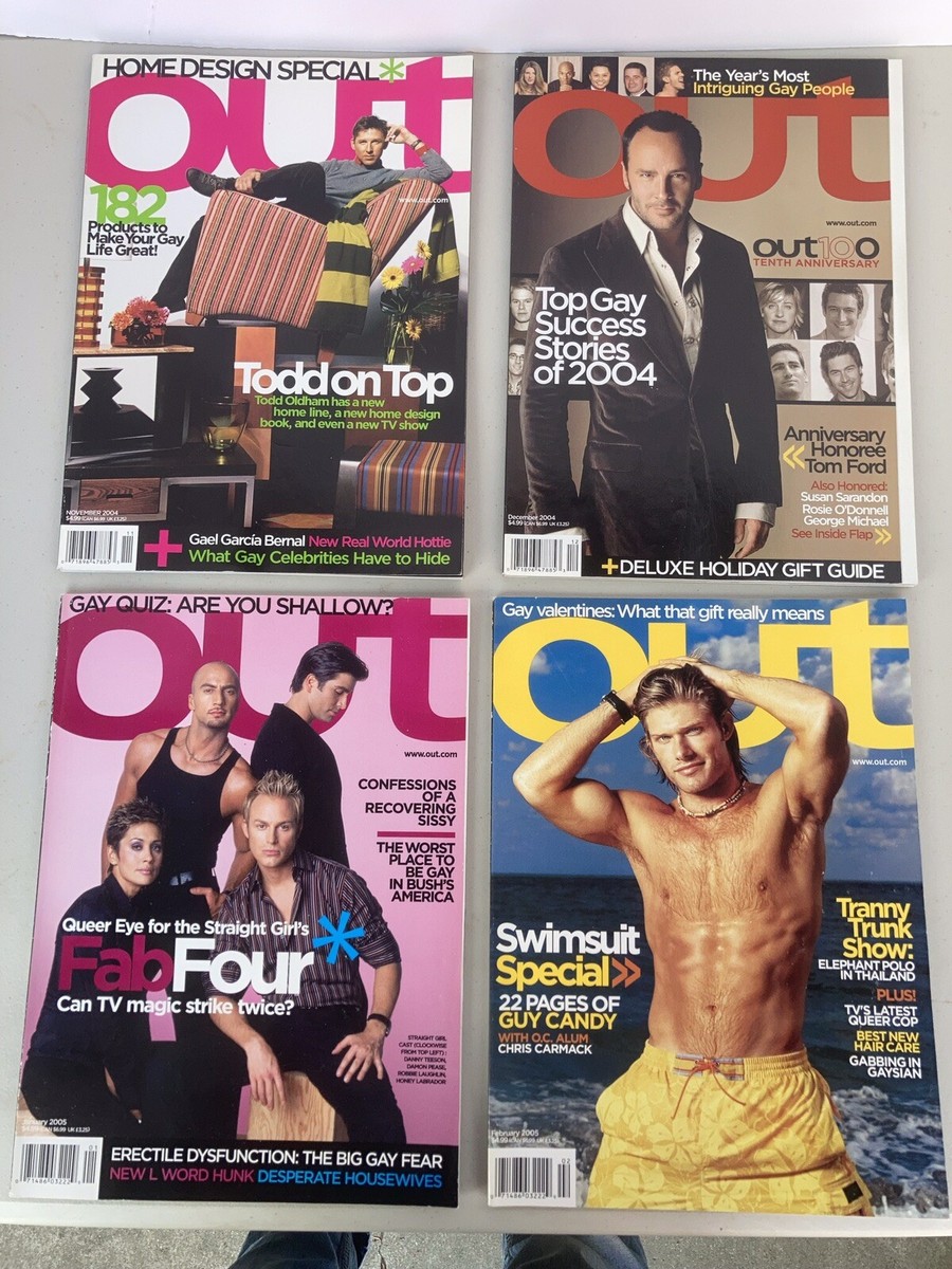 Out Magazine Single issues 2003 - 2008 | eBay Out Magazine Single issues 2003 - 2008 | eBay