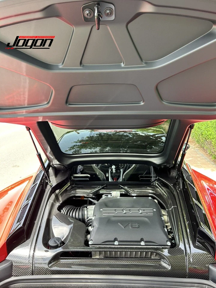 Carbon Powerful Engine Bay Covers MT For Lotus Emira Sports Coupe V6 3.5 2023-24 - Image 2 of 4