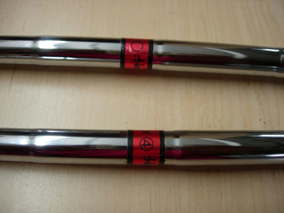 Mz LH NOS Unhit 1990's Hogan Edge S Wedge LEFT Hand steel STIFF, hardening grip - Image 3 of 4