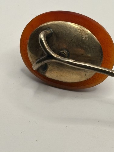 ANTIQUE/VINTAGE GARNET AND CHALCEDONY STICK/HAT PIN (67) - Bild 4 von 9