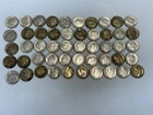50x 90% Silver Roosevelt Dimes (1964 & Earlier) $5 Face Value Junk Silver