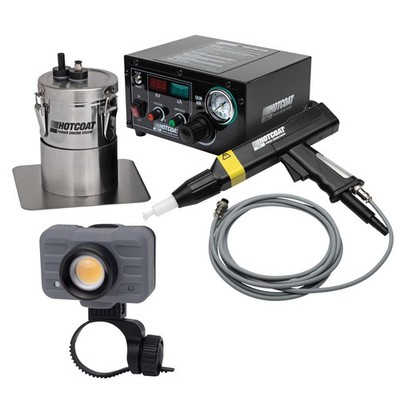 Eastwood HotCoat 40KV Powder Coating System and Spectra-Vision Light Kit