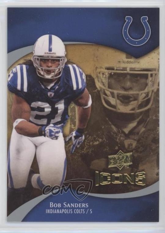 2009 Upper Deck Icons Bob Sanders #93 yf0