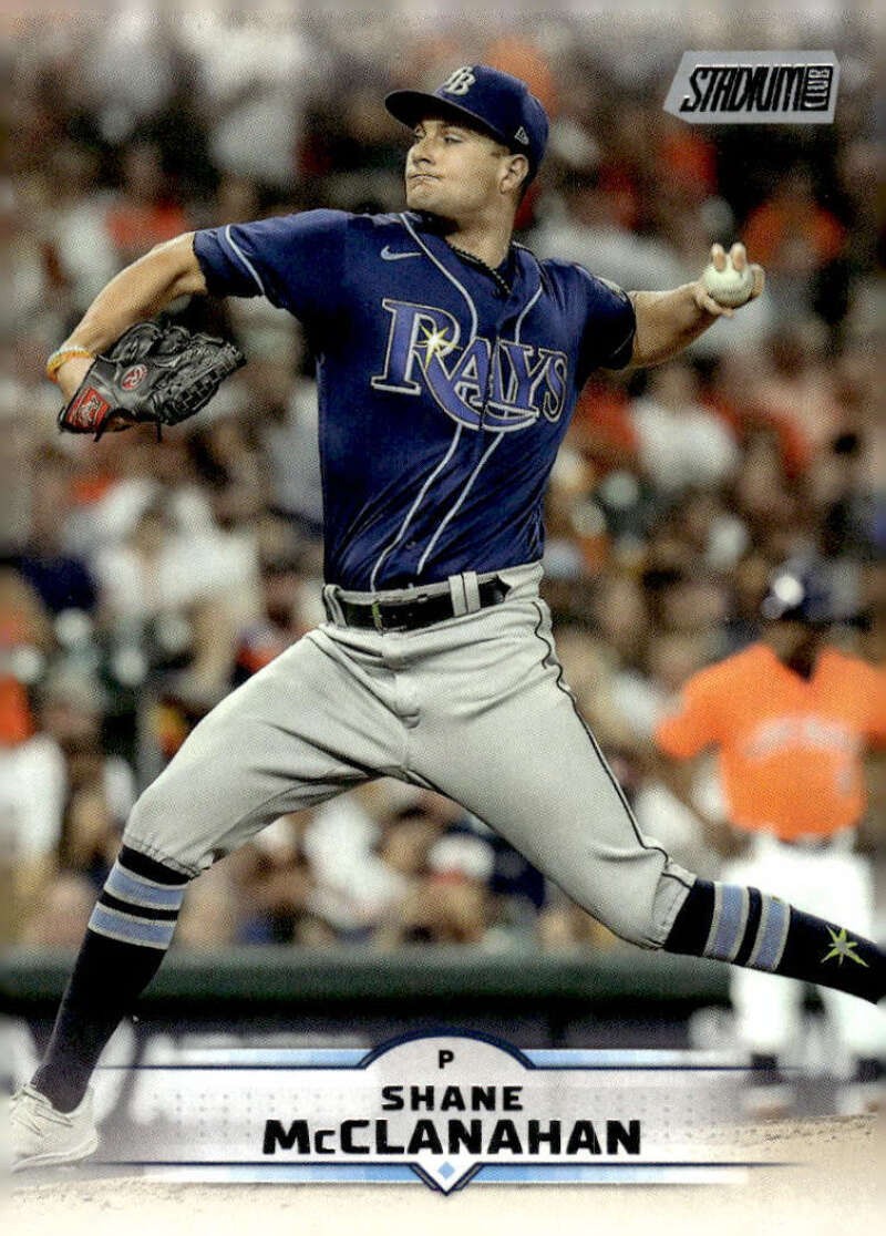 2025 TOPPS STADIUM CLUB #151 SHANE MCCLANAHAN TAMPA BAY RAYS BASEBALL