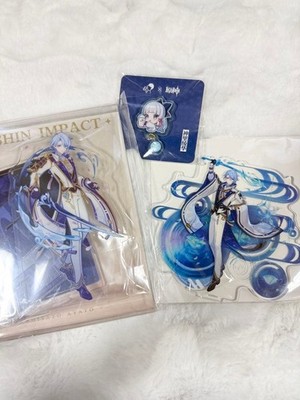 Genshin Impact Ayato & Ayaka Acryl Ständer Set mit Smartphone Halter, 3 Stück