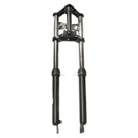 Gabel - Telegabel - Federgabel +10Cm Ebr, Schwarz, FüR Puch Maxi