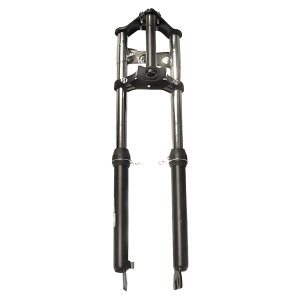 Gabel - Telegabel - Federgabel +10Cm Ebr, Schwarz, FüR Puch Maxi-image