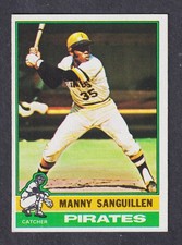 1976 Topps Manny Sanguillen #220 Pirates Vintage MLB VG