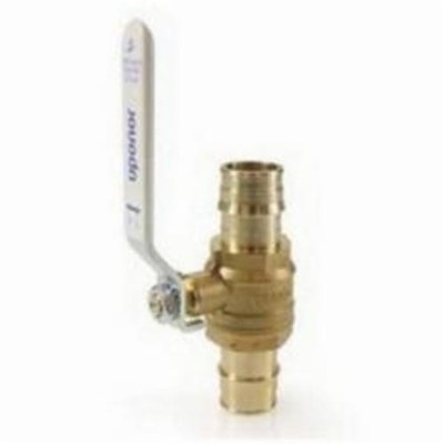 Uponor LFC4822020 Ball Valve 2'' PEX Lead-Free Brass 250 PSI 250 F Connection