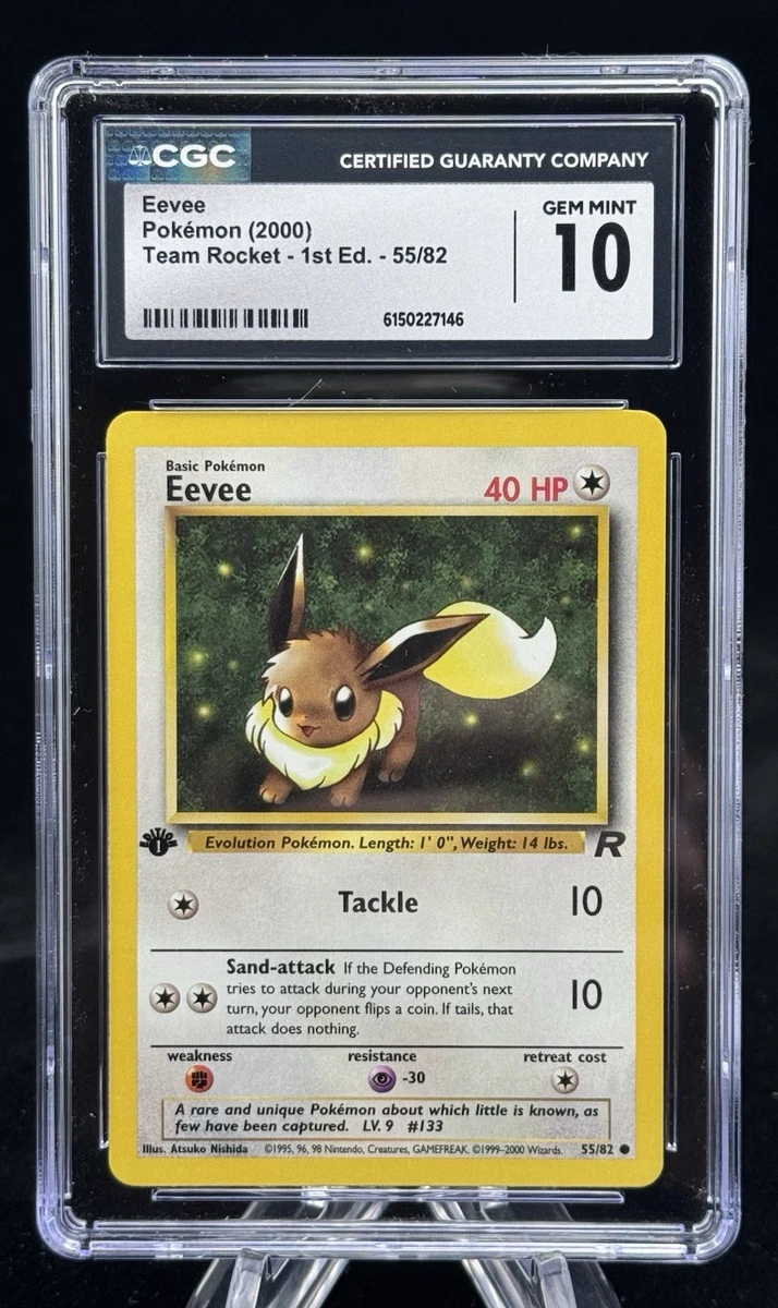 25+ Eevee Pokémon TCG 1st Edition Individual Trading Card Games