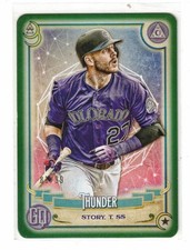 2020 Topps Gypsy Queen Green - Tarot of the Diamond Trevor Story #TOD-81 /99