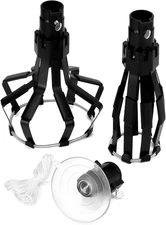 QWORK Professional Light Bulb Changer Kit - 3 Piece Set - Extension Pole Compati