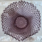 Fenton Large Circular Pattern (Dots) Purple Bowl Large 12''