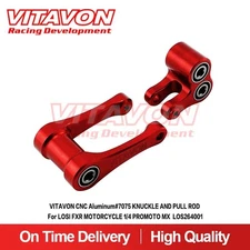 VTNPROM012 KNUCKLE & PULL ROD FOR PROMOTO MX RED