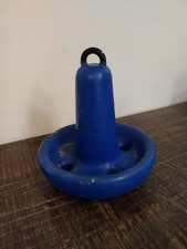 15 lb Blue PVC Coated Iron Mushroom Boat Cano...
