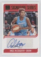 2019 Donruss WNBA Signature Series Press Proof 25/199 Angel McCoughtry Auto 6rq