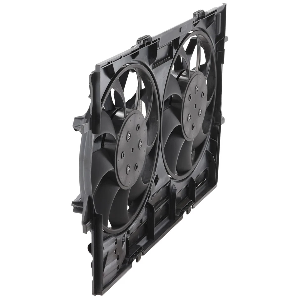 Conjunto de ventiladores de refrigeración conductor delantero lado izquierdo mano inferior para Porsche Macan 15-22 Foto 4 de 4