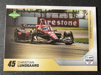 Christian Lundgaard #45 Rahal Letterman - 2025 Parkside IndyCar Series Card - NM